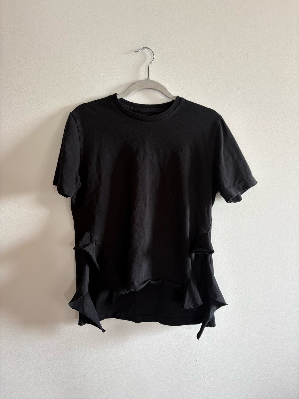 Citizens Of Humanity Black Short-Sleeve Crewneck Tee